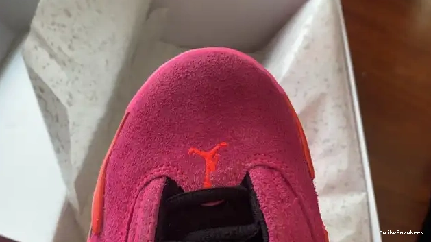 MaikeSneakers Retro 14 Jordan (W) Low Shocking DH4121-600 Pink 0528